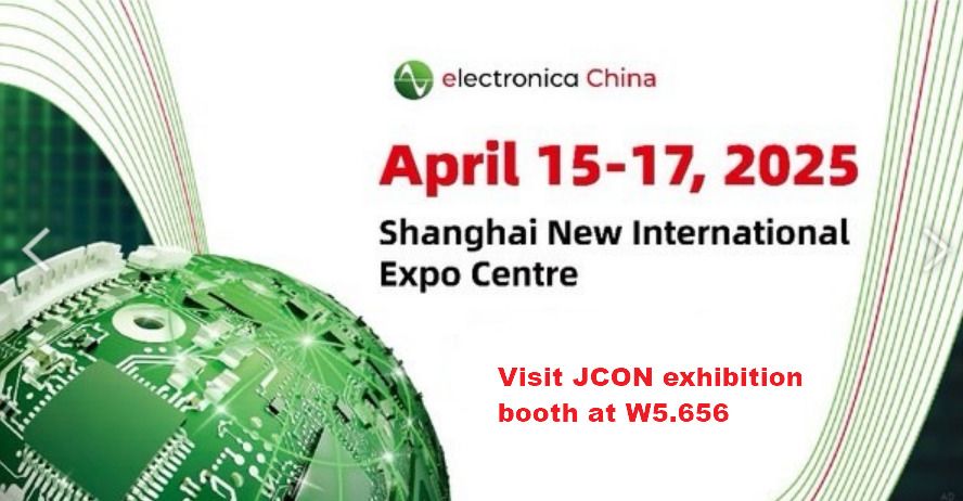JCON Attend 2025 Electronica China Exhibition in Shanghai